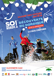 AFFICHE SO NORDIC | Form aventures MASSIF DES VOSGES EN FETE Cernay
