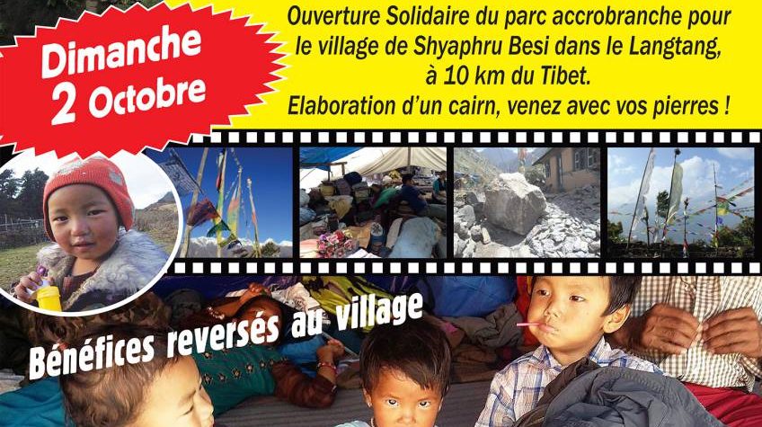 AFFICHE PARC NEPAL 2016 848X475 | Form aventures On s’accroche pour le Népal Cernay