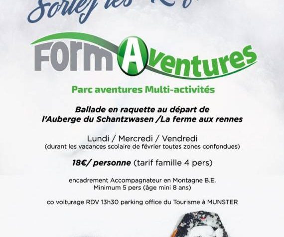 SORTIE RAQUETTE 2019 570X475 | Form aventures Sortie en Raquettes à neige Kingersheim