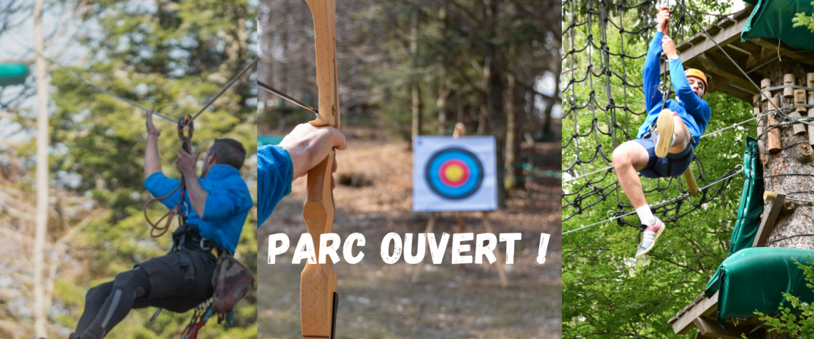 PARC OUVERT 1140X475 | Form aventures Parc Form’Aventures Ouvert ! Gérardmer