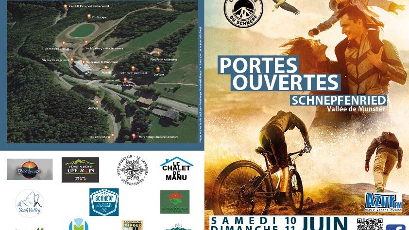 AFFICHE ET PLAN 1 842X475 | Form aventures Portes Ouvertes 10 +11 juin 2023 Cernay