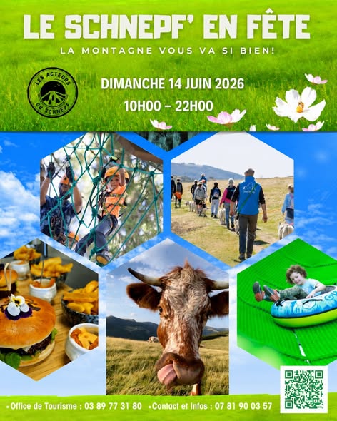 PROGRAME RECTO | Form aventures LE SCHNEPF EN FÊTE Dimanche 14 juin 2026 Pfastatt